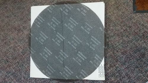 17&#034; diameter 80 grit sandscreen 10 per case for floor sander scrubbers