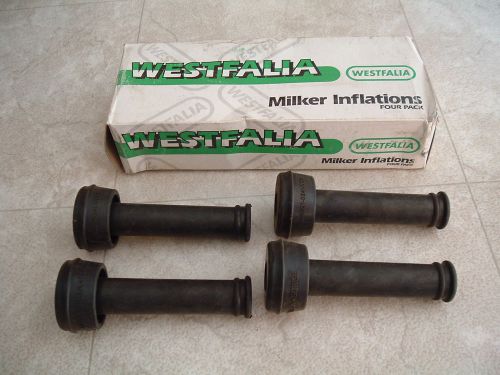 4 NEW Westfalia milker inflation shell liner 4013-2902-009 surge 4021-0241-004