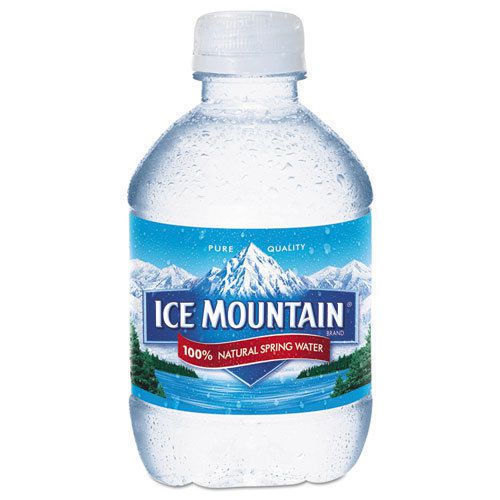 &#034;Natural Spring Water, 8 Oz Bottle, 48/carton&#034;