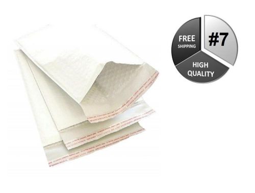 200 #7 14.25&#034; x 20&#034; WHITE KRAFT BUBBLE MAILER PADDED ENVELOPES