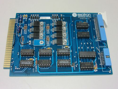 Exatron Buffered I/O Board 2700-040-C.#C32