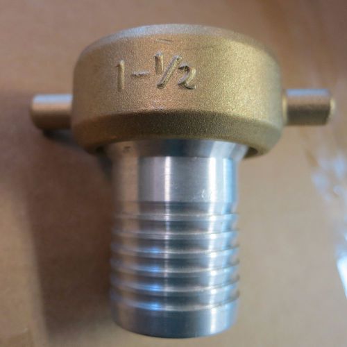 1 1/2&#034; NPT x 1 1/4&#034; Water Hose Fitting,Dredge,Highbanking Gold Panning Sluicing