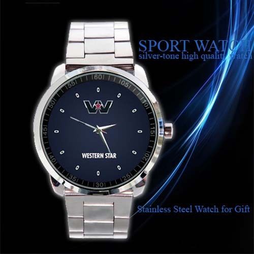 WESTERN STAR TRUCK STAINLESS STEEL MEN Watch New Design On Sport Metal Watch