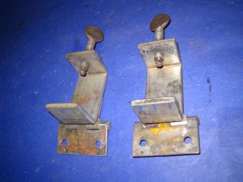 2 STEEL SILK SCREEN FRAME CLAMP  6C3