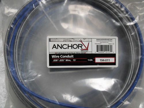 Anchor Mig Welding Liner 194-011 030&#034;-035&#034;  15Ft