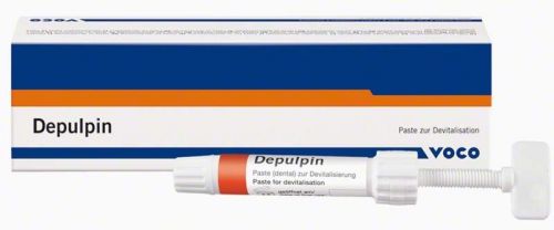 Voco Depulpin Paste 3g dental syringe pulp devitalisation composite material