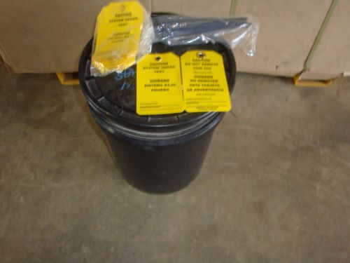 875 caution tags w/ zip ties for sale