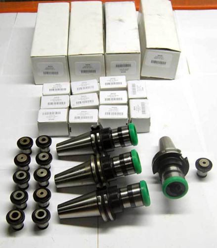 26 pcs. toolmex-tmx cat40 bilz style #1 t/c cnc tapping kit, #0-6 to 9/16&#034; range for sale
