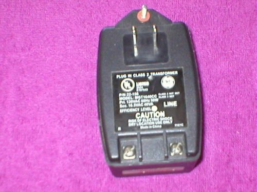 MG Electronics Model: MGT-1640 CC/16.5 VAC 40VA/ Plug-In Class 2 Transformer