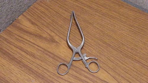 Codman 50-1180 Adson Cerebellar Retractor 4x4 Sharp Prongs