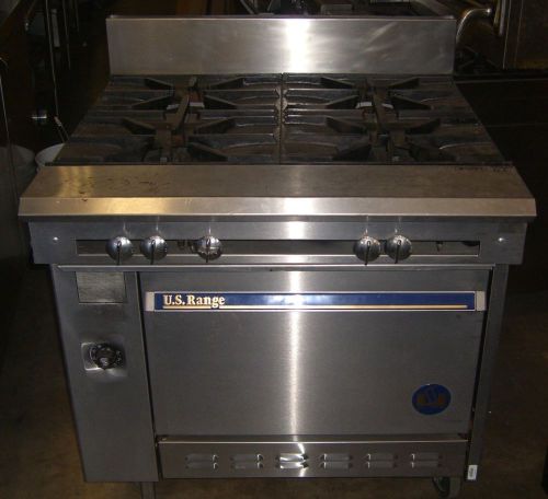 Range &amp; Oven, 4 Burner, 1 Standard Oven, Gas, US Range 836-7