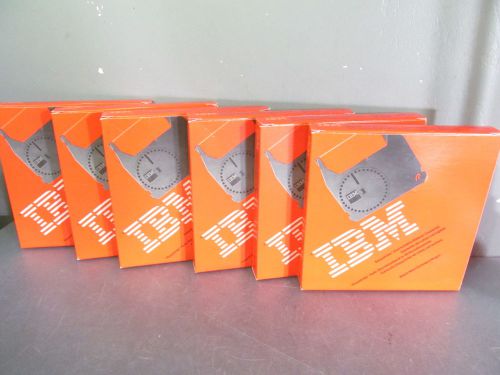 Lot of 6 Genuine IBM Easystrike Correctable Ribbon Cassette 1337761