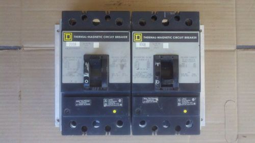 SQUARE D 100 / 200 AMP Transfer Switch Breaker Interlock 120 240 volt Generator