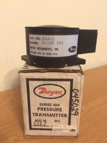 NIB Dwyer Instruments 634-2 Series 604 Pressure Transmitter