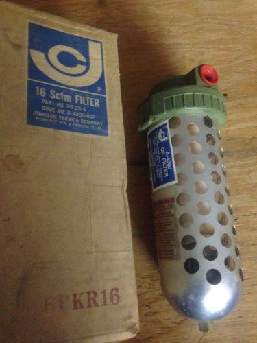 NEW JOHNSON CONTROLS  FILTER 16 SCFM A-4000-601 65-25-5