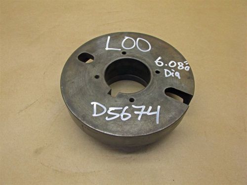 Lathe Dog Driver Face Plate 6.080&#034; Dia.  L00 Mount    D5674