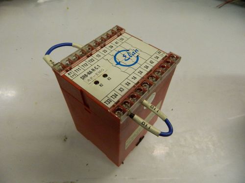 Elan Safety Relay, SRB-NA-R-C.1 / SRB-NA-R-C.1-24V,  Used, Warranty