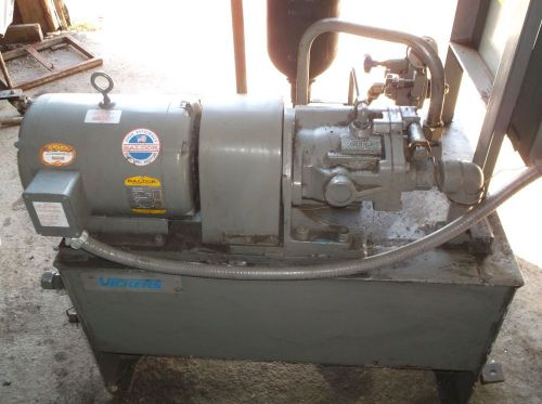 HYDRAULIC POWER UNIT WITH VICKERS VALVE Model CT06B50