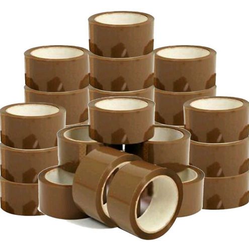 BROWN Packaging Packing Carton Self AdhesiveTape 3 Inch 100 Mtr 1Pc