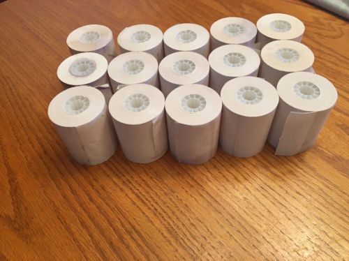 IBM 2 1/4&#034; X 85&#034; Thermal Paper Rolls 15 Rolls 75P347 High Quality