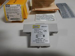 Hubell HBLAC1 Circuit Lock Accessory, 10A, 600VAC, A600 Pilot Duty, New IB