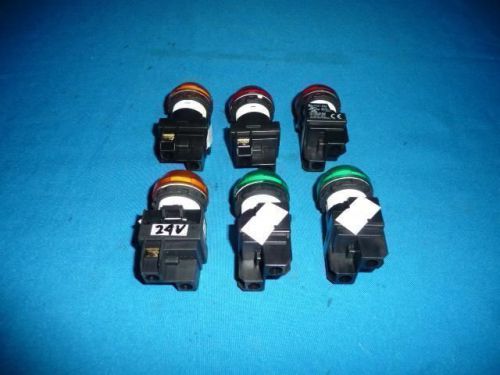 Lot 6pcs. Idec YW-EQ YWEQ Push Button