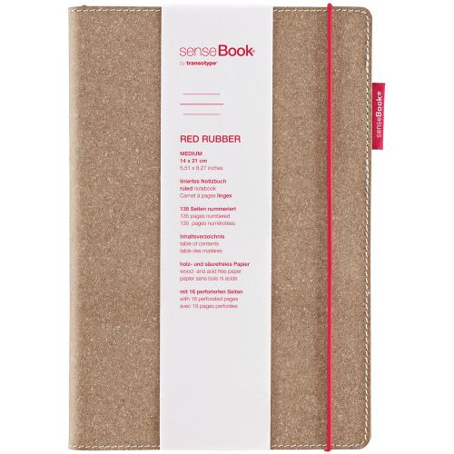 &#034;Copic SenseBook 6&#034;&#034;X8&#034;&#034; Red Rubber-Ruled&#034;