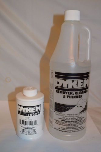 DYKEM STEEL RED LAYOUT FLUID 8 OZ. BOTTLE  BRUSH CAP 81491+ CLEANER KIT