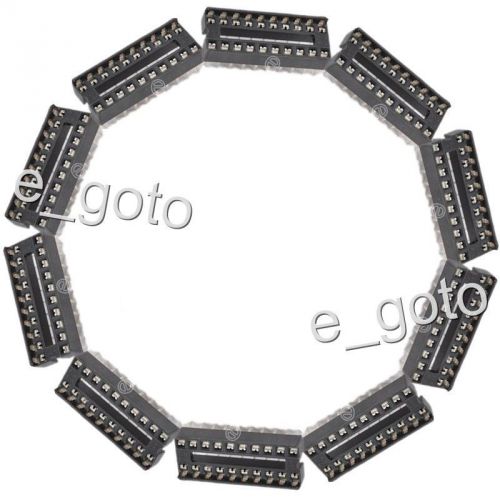 20pcs dip 20 pins ic sockets adaptor solder type socket for sale