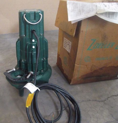 Zoeller  G284 &#034;Waste-Mate&#034; Pump 1.0 HP 460V 3PH - MODEL G-284-B - NEW (#1410)