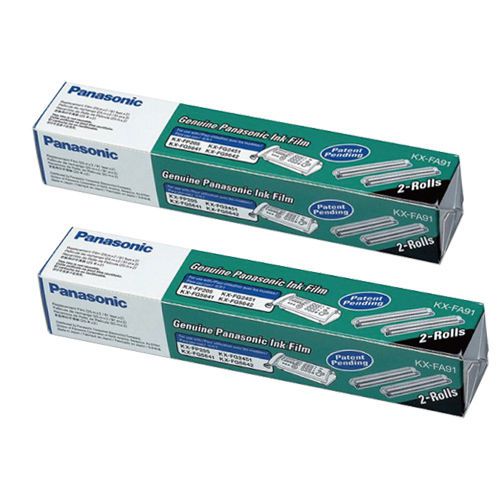 Panasonic KX-FA91 Replacement Toner Cartridge For KX-FG2451 KX-FP205 2 Pack New