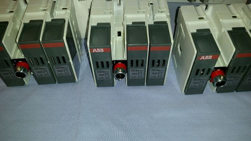 3 pcs. lot ABB OS30AJ12 Fuse Switch 30 Amp 600 VAC General Purpose Brand New