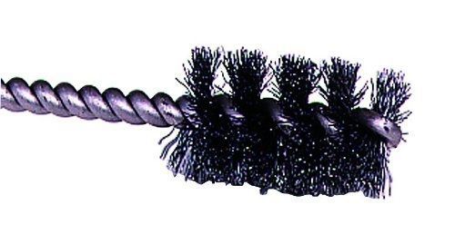 Weiler round power tube brush, steel, round shank, single stem, 1-1/4&#034; diameter, for sale