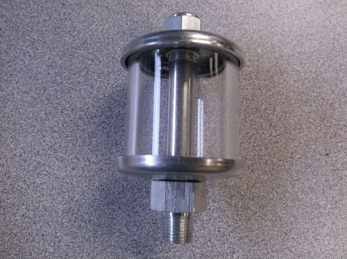 LUBE DEVICES 1/8&#034; NPT GRAVITY FEED RESERVOIR 1 1/2&#034; ***NEW***