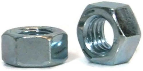 (800) 1/2&#034;-13 Hex Nuts Grade 2 Zinc FREE SHIPPING