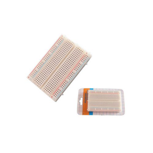 2x mini 85*55mm universal solderless breadboard 400 point tie-points ljn for sale