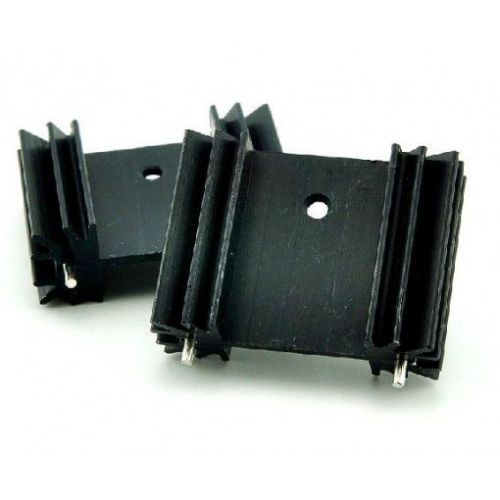 20pcs.MOS pipe heat sink / IC radiator / triode cooling 25 * 34 * 12MM