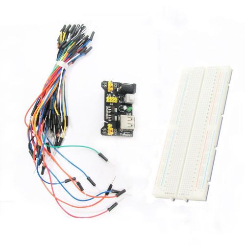 Mb102 power module 3.3v/5v+mb-102 breadboard 830 points pcb+65pcs jumper cable for sale