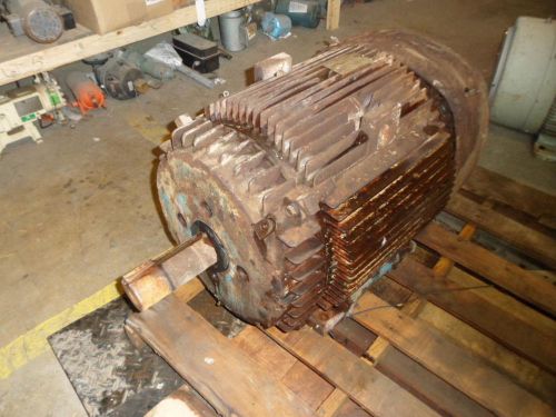 GE 100HP MOTOR #91841 FR:405T 460V 1790:RPM 3PH USED