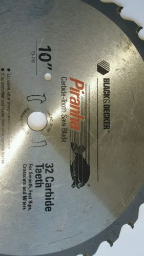 10&#034; 32 carbide teeth blade