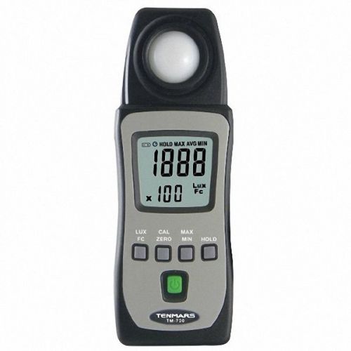 TENMARS TM-720 Mini Pocket 400,000 Lux Foot candle FC Light Level Meter Luxmeter