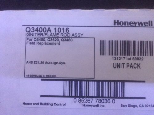 Honeywell igniter /flame rod  q3400a1016 for sale