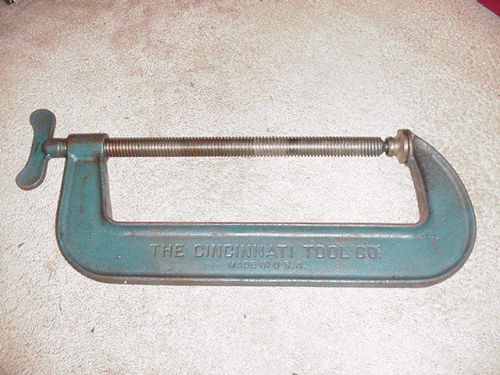 CINCINNATI TOOL No 540-12 Standard C-Clamp 12&#034; Opening Made in USA