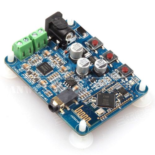 Bluetooth 4.0 Audio Receiver Board Wireless Stereo 10W*2 Amplifier Sound 12V CAR