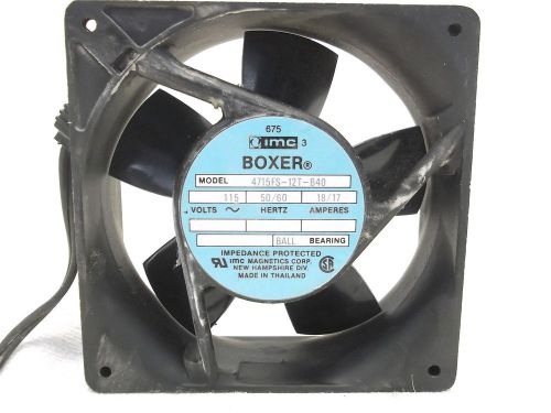 IMC BOXER  4715FS-12T-B40-D00 - AXIAL FAN, 119MM, 115VAC, 170mA