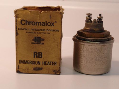 Emerson electric chromalox rb-75 r72 immersion heater 120v 750w pcn-19270 new for sale