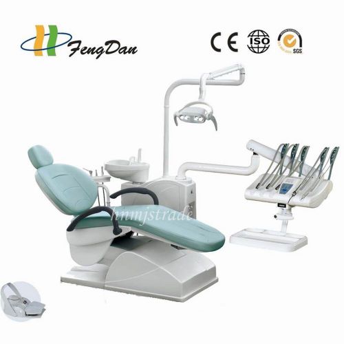 Fengdan dental unit chair ql2028iii top-mounted ce&amp;iso&amp;fda with sensor light hnm for sale