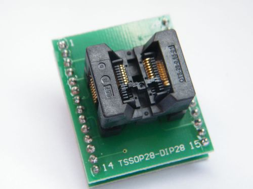 Tssop16 to dip16 ssop16 ssoic16 ic test programmer socket adapter tssop14 for sale