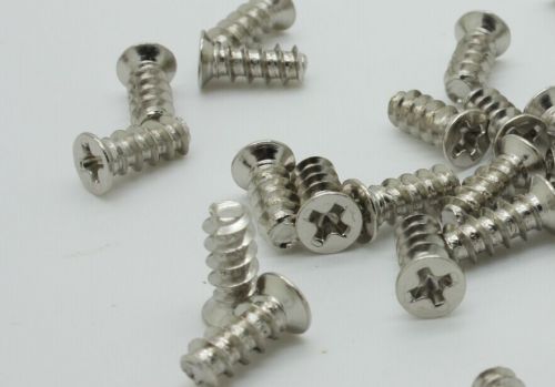 100pcs*white zinc kb4*10 head screw-pb for sale