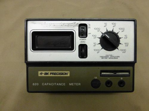 B&amp;K PRECISION 820 CAPACITOR METER